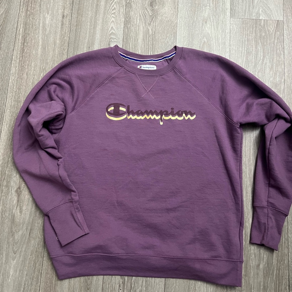Champion Men's Purple Sweater